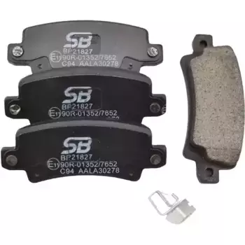 Тормозные колодки дисковые задняя ось SB NAGAMOCHI BP21827