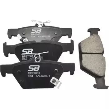 Тормозные колодки дисковые задняя ось SB NAGAMOCHI BP27001