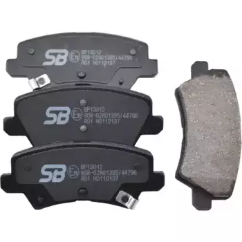 Тормозные колодки дисковые задняя ось SB NAGAMOCHI BP13012