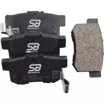 Тормозные колодки дисковые задняя ось SB NAGAMOCHI BP28397