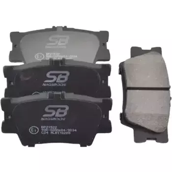 Тормозные колодки дисковые задняя ось SB NAGAMOCHI BP21522