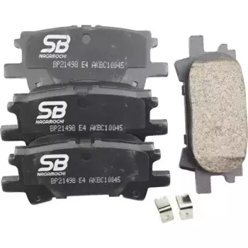 Тормозные колодки дисковые задняя ось SB NAGAMOCHI BP21498