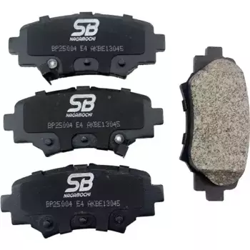 Тормозные колодки дисковые задняя ось SB NAGAMOCHI BP25004