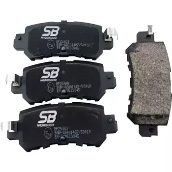 Тормозные колодки дисковые задняя ось SB NAGAMOCHI BP25001