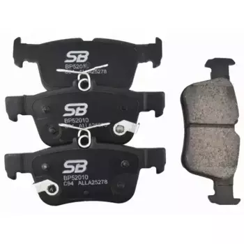Тормозные колодки дисковые задняя ось SB NAGAMOCHI BP52010