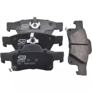 Тормозные колодки дисковые задняя ось SB NAGAMOCHI BP52834