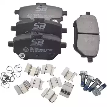 Тормозные колодки дисковые задняя ось SB NAGAMOCHI BP21020