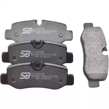 Тормозные колодки дисковые задняя ось SB NAGAMOCHI BP31028