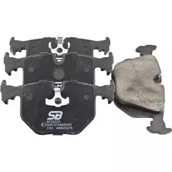 Тормозные колодки дисковые задняя ось SB NAGAMOCHI BP32225