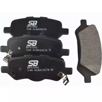 Тормозные колодки дисковые задняя ось SB NAGAMOCHI BP21002