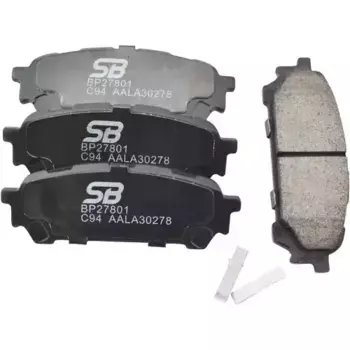 Тормозные колодки дисковые задняя ось SB NAGAMOCHI BP27801