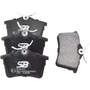 Тормозные колодки дисковые задняя ось SB NAGAMOCHI BP42472