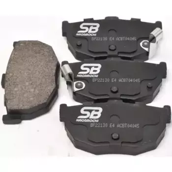 Тормозные колодки дисковые задняя ось SB NAGAMOCHI BP22130