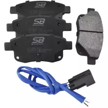 Тормозные колодки дисковые задняя ось SB NAGAMOCHI BP51431W