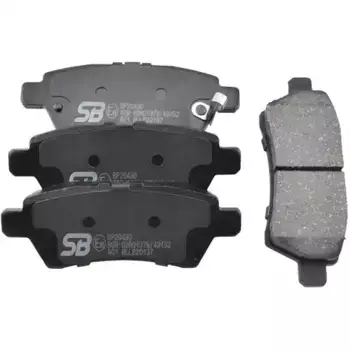 Тормозные колодки дисковые задняя ось SB NAGAMOCHI BP20430