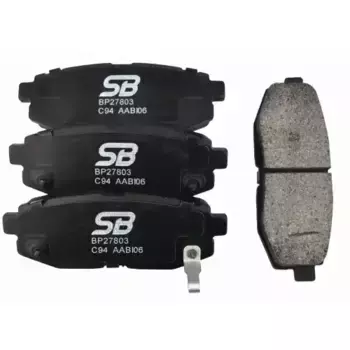 Тормозные колодки дисковые задняя ось SB NAGAMOCHI BP27803