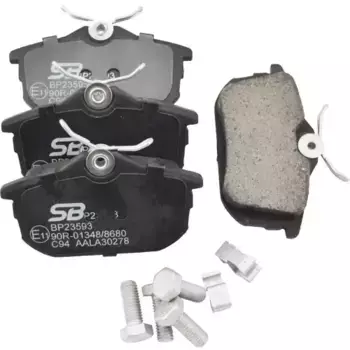 Тормозные колодки дисковые задняя ось SB NAGAMOCHI BP23593