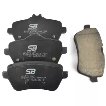 Тормозные колодки дисковые задняя ось SB NAGAMOCHI BP31023
