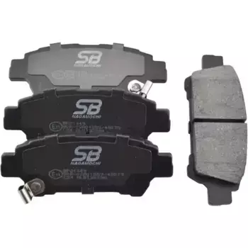 Тормозные колодки дисковые задняя ось SB NAGAMOCHI BP21449