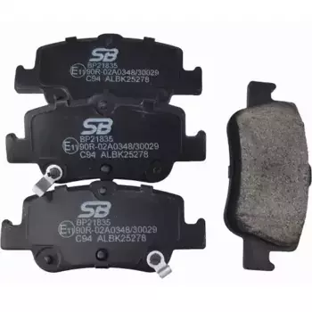 Тормозные колодки дисковые задняя ось SB NAGAMOCHI BP21835