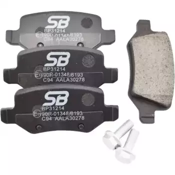 Тормозные колодки дисковые задняя ось SB NAGAMOCHI BP31214