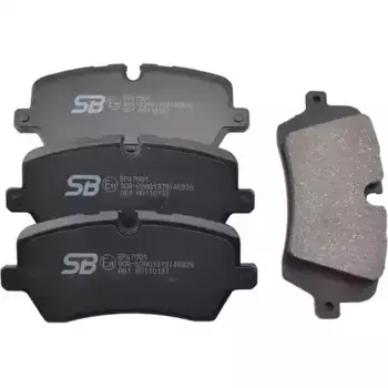 Тормозные колодки дисковые задняя ось SB NAGAMOCHI BP47001