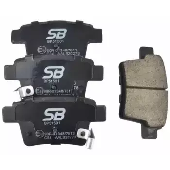 Тормозные колодки дисковые задняя ось SB NAGAMOCHI BP51501