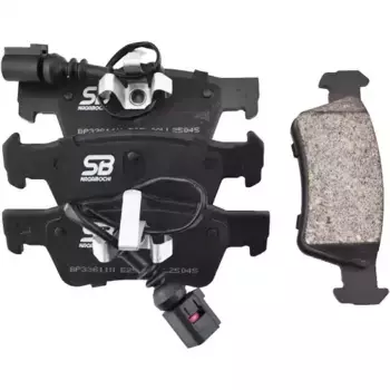 Тормозные колодки дисковые задняя ось SB NAGAMOCHI BP33611W