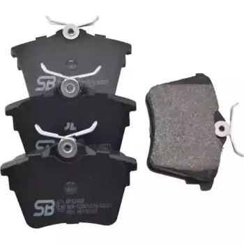 Тормозные колодки дисковые задняя ось SB NAGAMOCHI BP42468