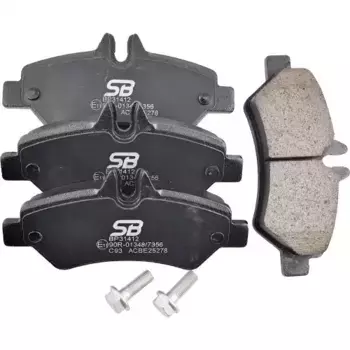 Тормозные колодки дисковые задняя ось SB NAGAMOCHI BP31412