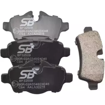 Тормозные колодки дисковые задняя ось SB NAGAMOCHI BP32509