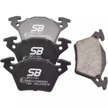 Тормозные колодки дисковые задняя ось SB NAGAMOCHI BP31141