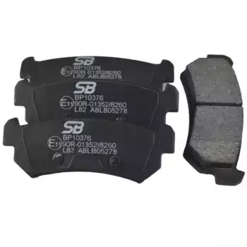 Тормозные колодки дисковые задняя ось SB NAGAMOCHI BP10376