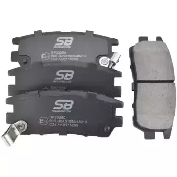 Тормозные колодки дисковые задняя ось SB NAGAMOCHI BP23280