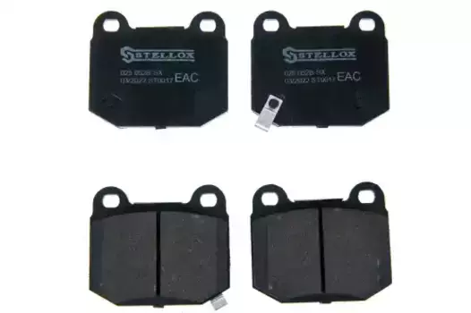Тормозные колодки дисковые задняя ось STELLOX 1523 000B-SX
