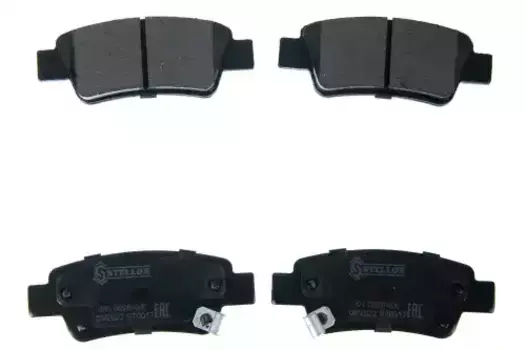 Тормозные колодки дисковые задняя ось STELLOX 1526 000B-SX