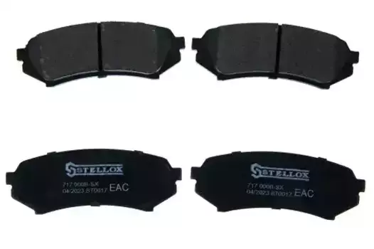 Тормозные колодки дисковые задняя ось STELLOX 1563 000B-SX
