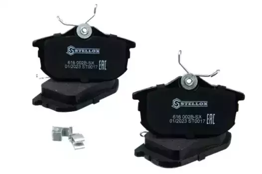 Тормозные колодки дисковые задняя ось STELLOX 1570 000B-SX