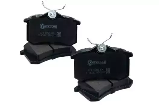 Тормозные колодки дисковые задняя ось STELLOX 1629 000B-SX
