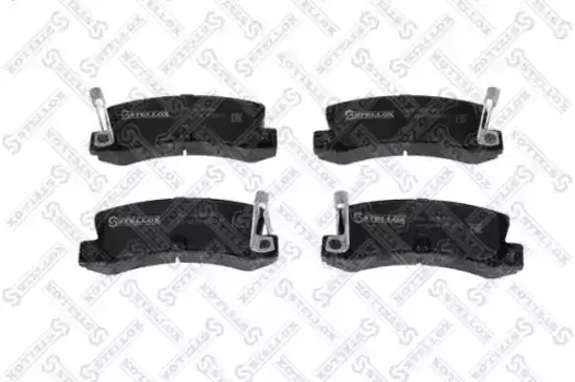 Тормозные колодки дисковые задняя ось STELLOX 225 004B-SX