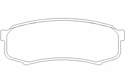 Тормозные колодки дисковые задняя ось TEXTAR 2194701
