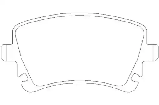 Тормозные колодки дисковые задняя ось TEXTAR 2332602