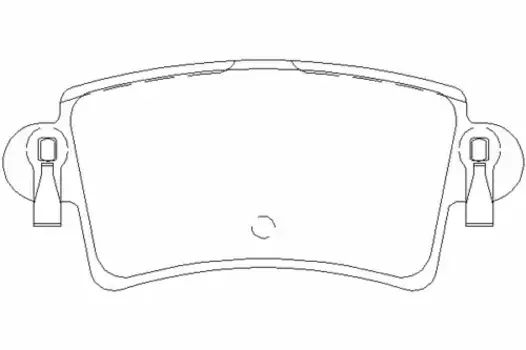 Тормозные колодки дисковые задняя ось TEXTAR 2366901