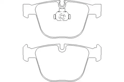 Тормозные колодки дисковые задняя ось TEXTAR 2373001