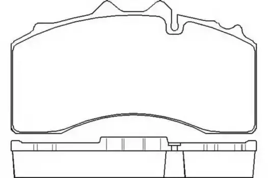Тормозные колодки дисковые задняя ось TEXTAR 2922801