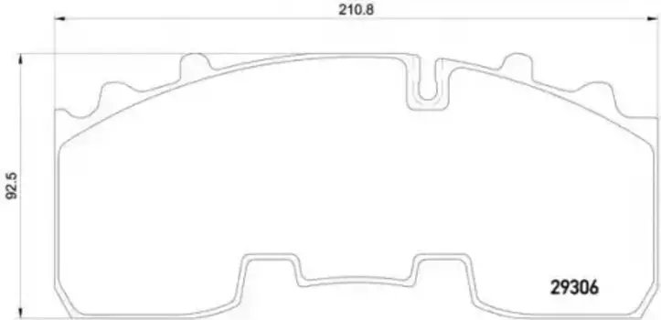 Тормозные колодки дисковые задняя ось TEXTAR 2930601