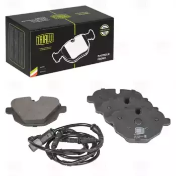 Тормозные колодки дисковые задняя ось TRIALLI PF 4012