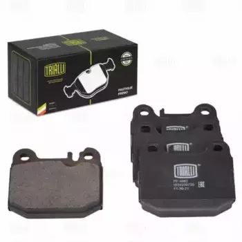 Тормозные колодки дисковые задняя ось TRIALLI PF 4062