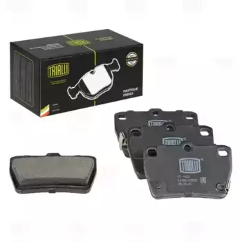 Тормозные колодки дисковые задняя ось TRIALLI PF 1923