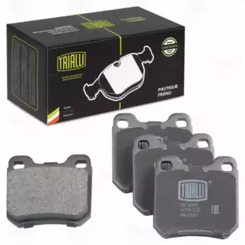 Тормозные колодки дисковые задняя ось TRIALLI PF 4083